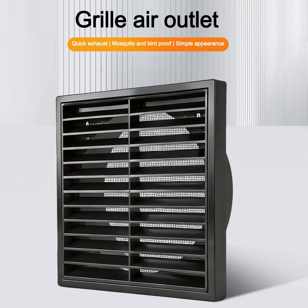 Ventilation Grille Aluminum - Grille d'aération durable 4/5/6/8 pouces, couvercle