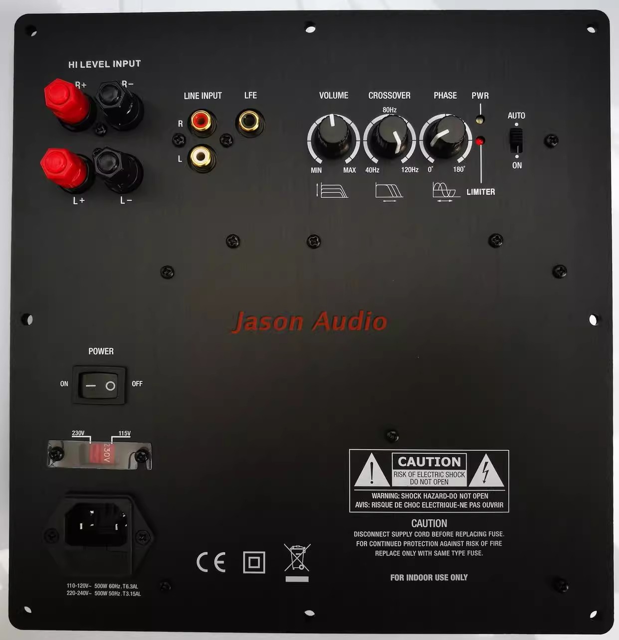 Class D Amplifier - Module d'amplificateur de puissance numérique 500w