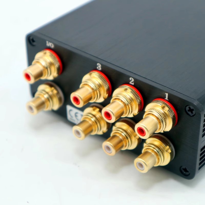 Passive Preamp - TIANCOOLKEI HiFi-CMC sélecteur d'entrée Audio RCA