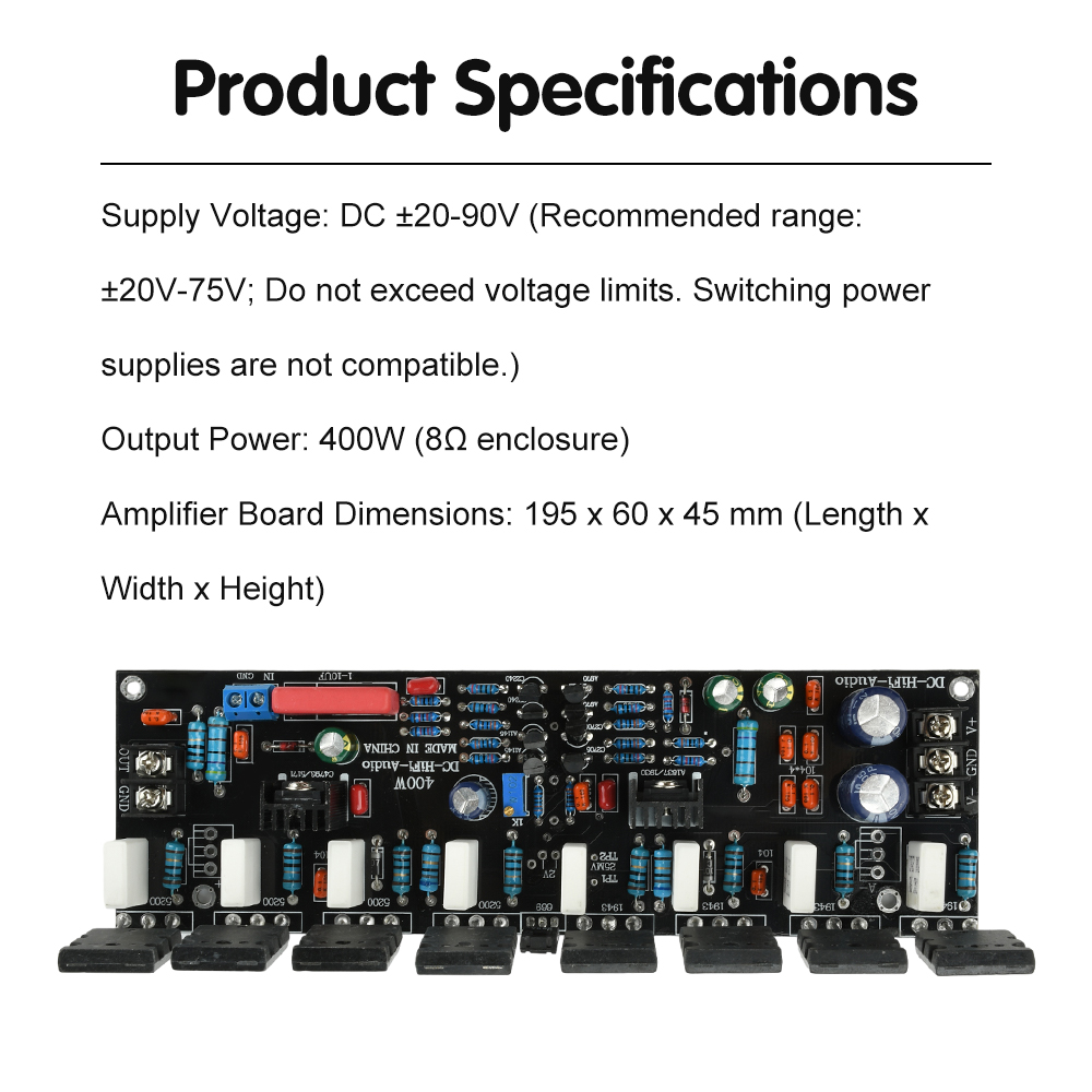 Amplificateur de puissance mon - Volume Control Board avis et prix