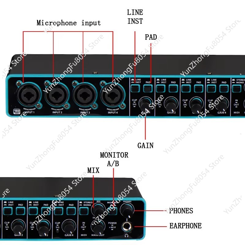 Interface Audio professionnell - Audio Interface avis et prix