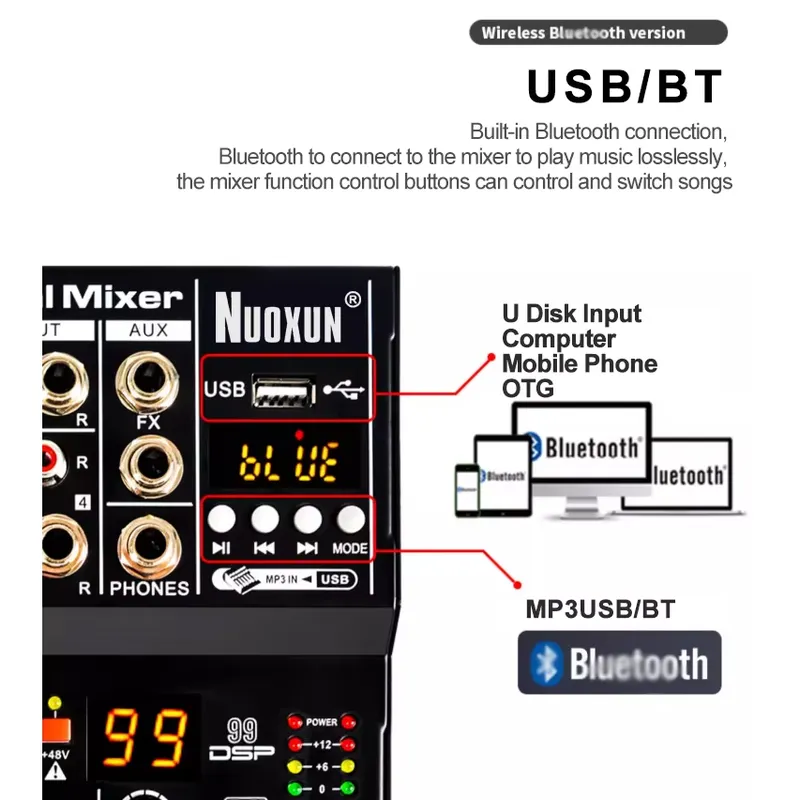 Console de mixage audio, inter - Audio Interface avis et prix
