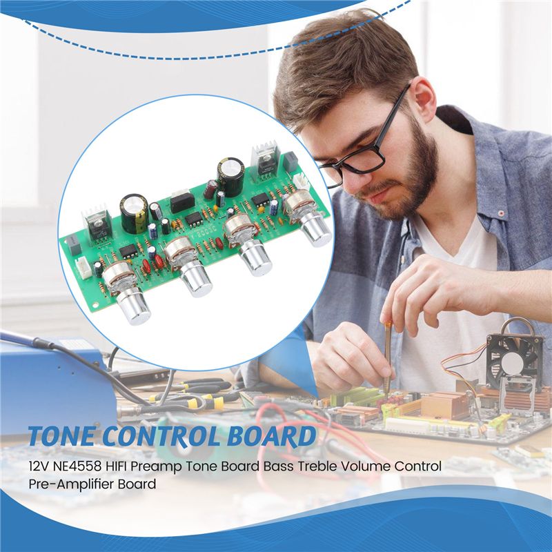 A53M-12V NE4558 Carte de préam - Volume Control Board avis et prix
