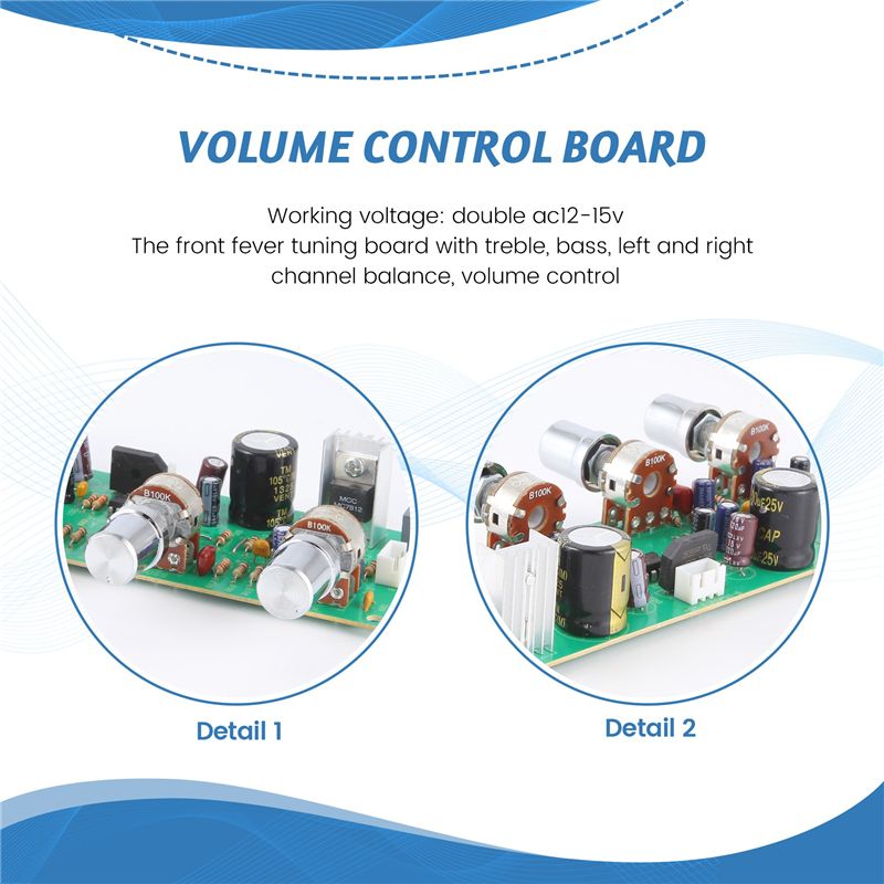 A53M-12V NE4558 Carte de préam - Volume Control Board avis et prix