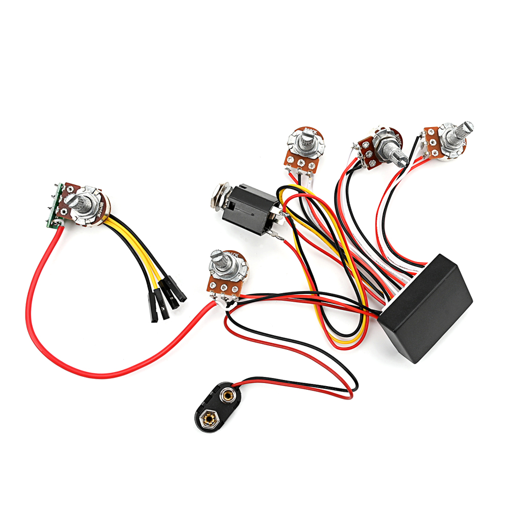 Circuit de basse actif à 3 ban - Passive Preamp avis et prix