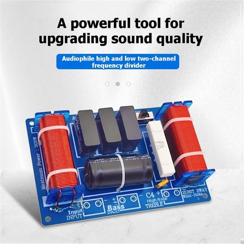 WEAH-2506B 300W Carte de Cross - Speaker Crossover avis et prix
