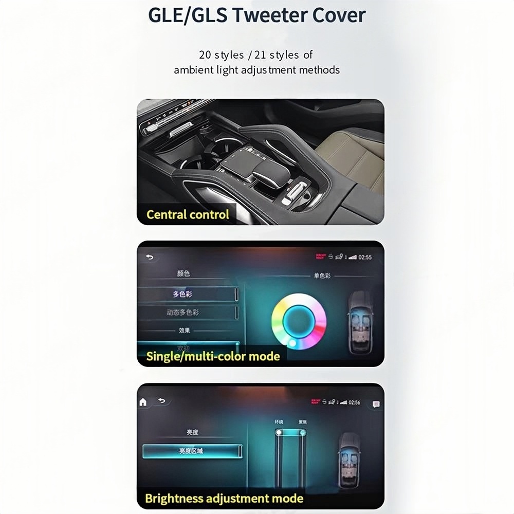 64 couleurs LED pour Mercedes  - Tweeter avis et prix