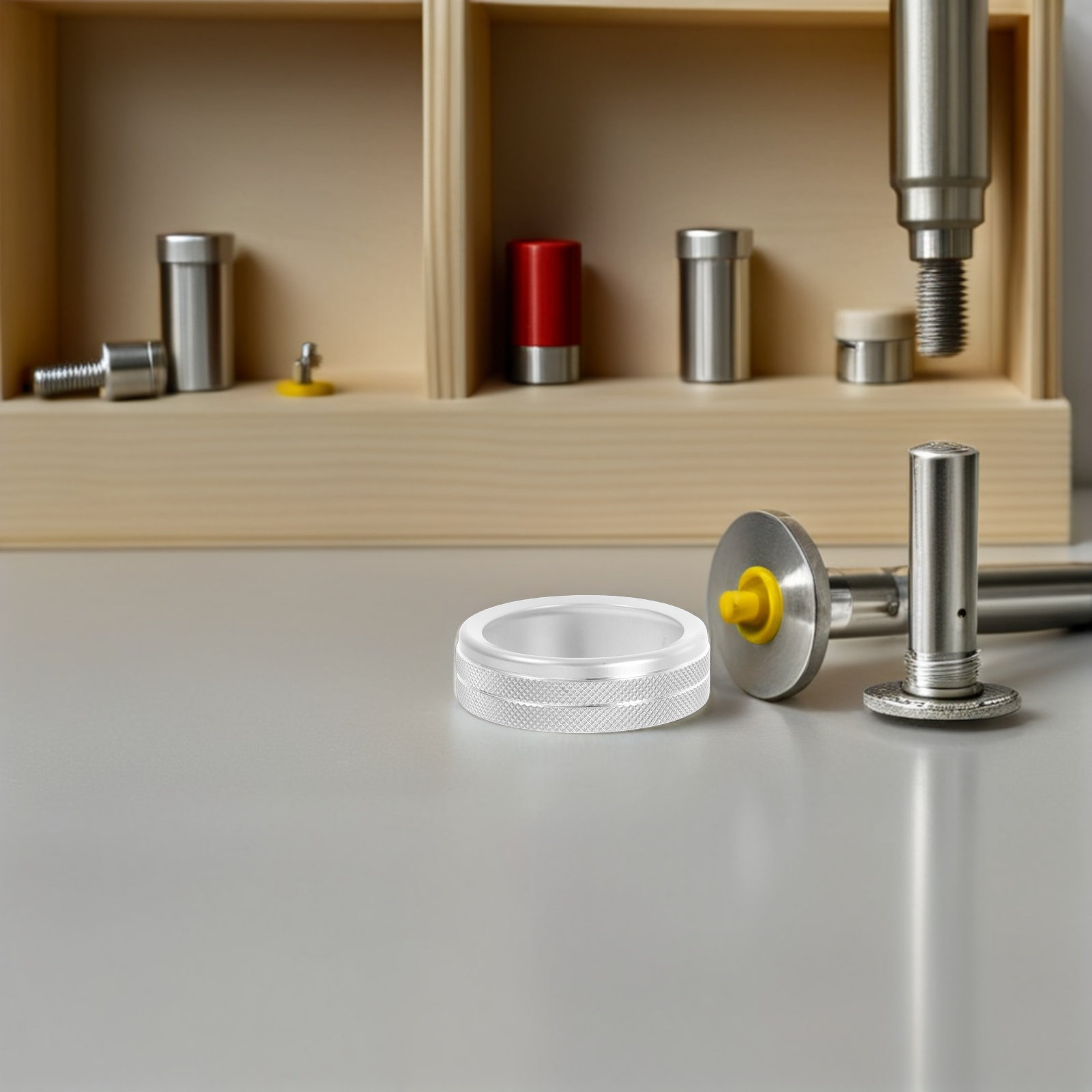 8 pièces, garniture de bouton  - Knob Aluminum avis et prix