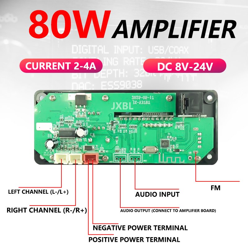 Carte décodeur MP3 Bluetooth 5 - Dac Board avis et prix