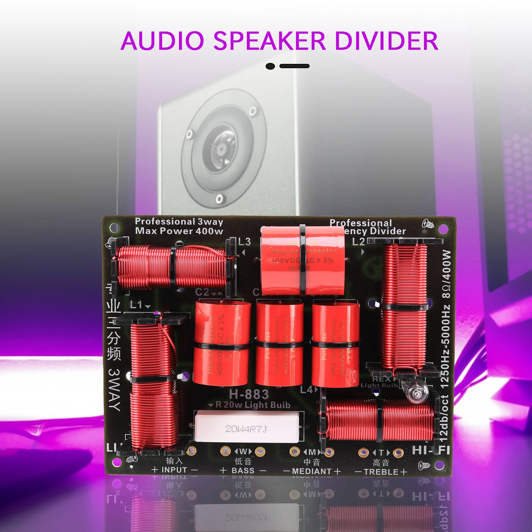 Excellent-400W diviseur croisé - Speaker Crossover avis et prix