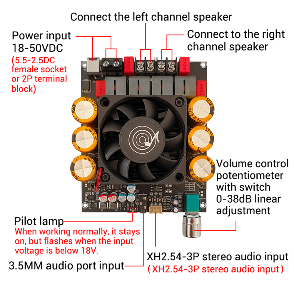 Carte amplificateur de puissan - Es9018 Dac avis et prix