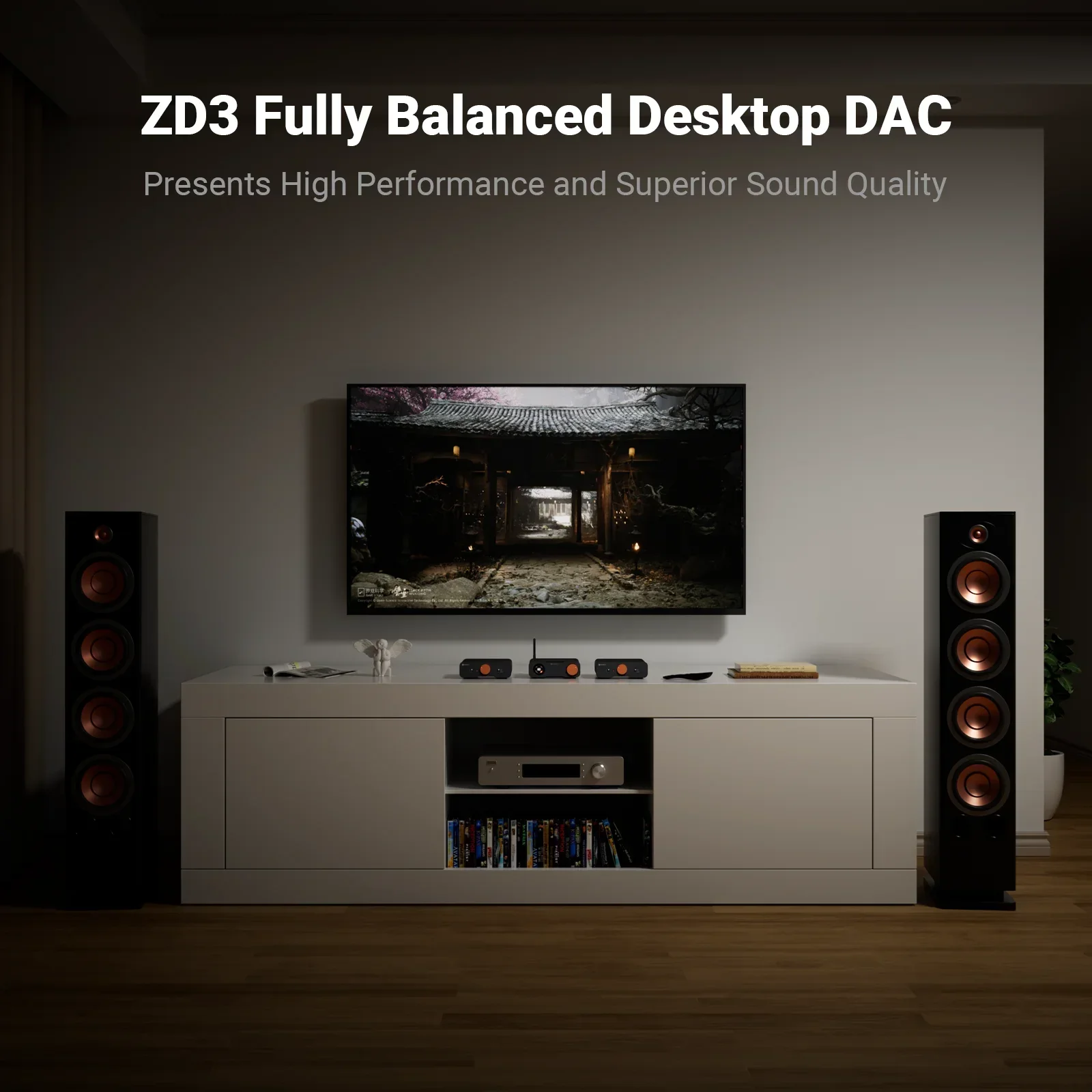 Fosi Audio ZD3 Blue, DAC de bu - Audio Dac avis et prix