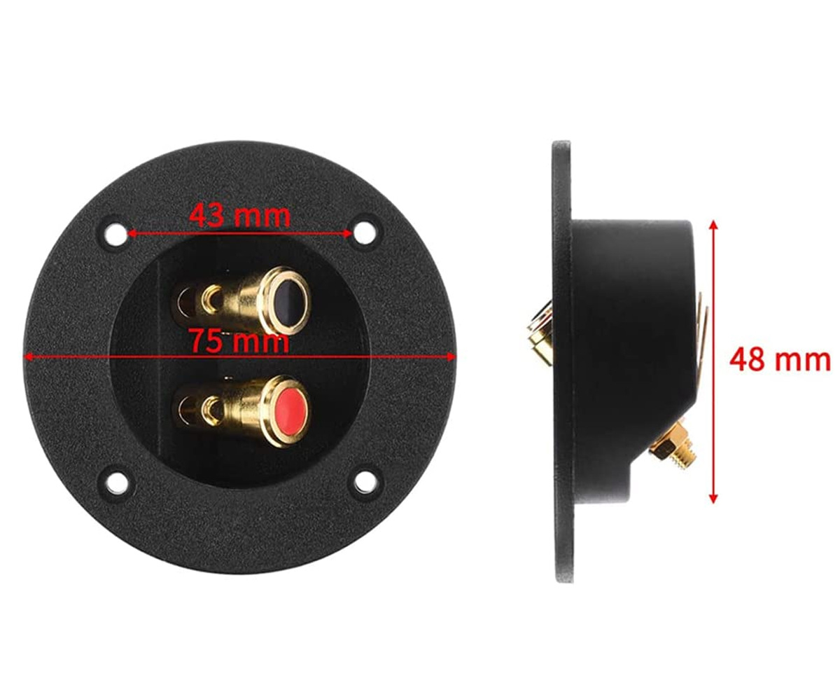 Bornier de haut-parleur stéréo - Speaker Terminal avis et prix