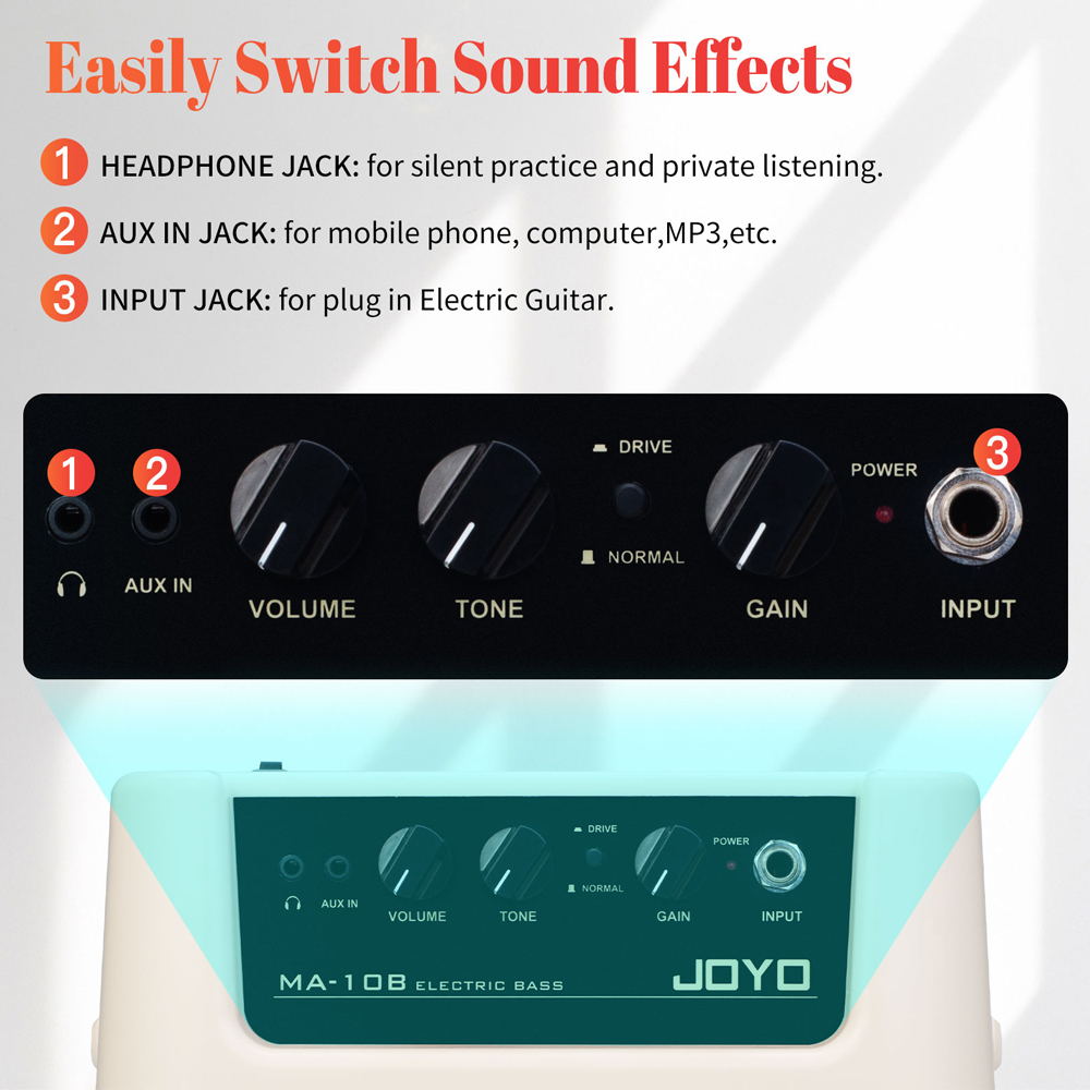 JOYO MA-10B Mini amplificateur - Speaker Terminal avis et prix